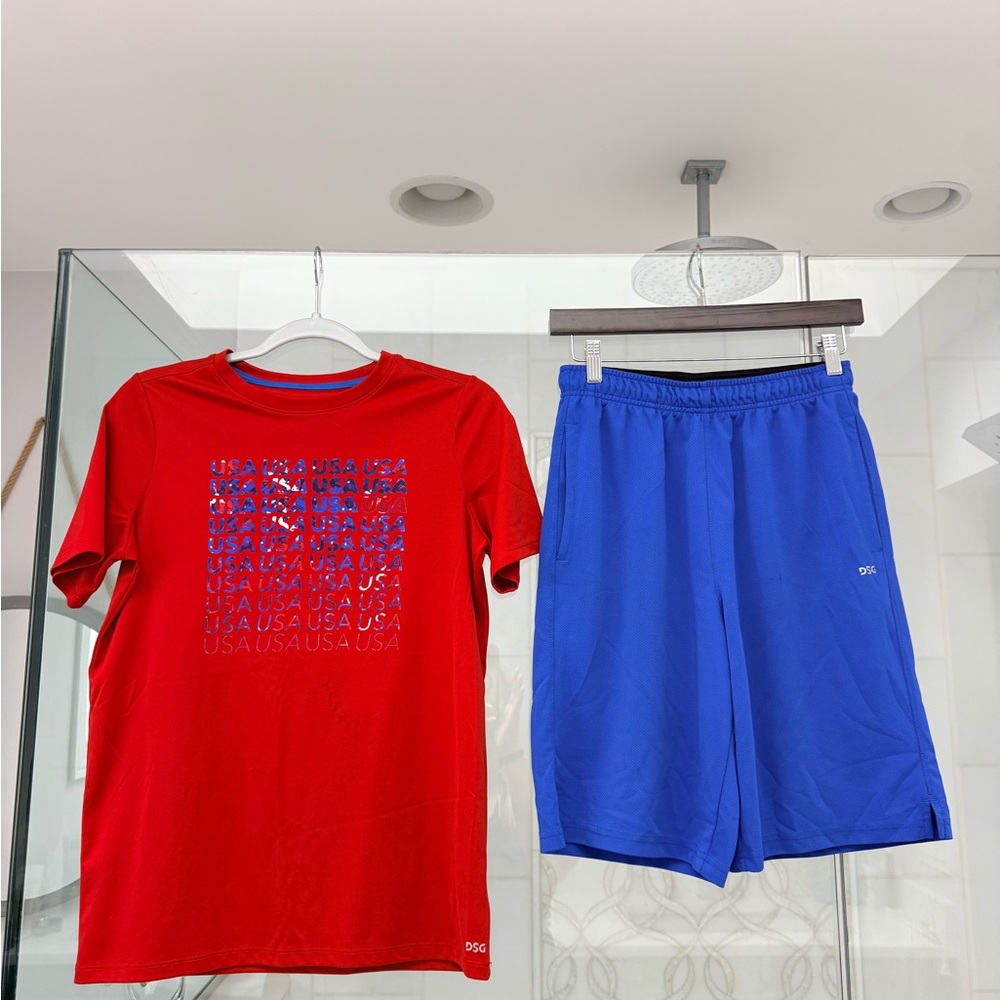 DSG Boys Athletic Shorts/Top Set